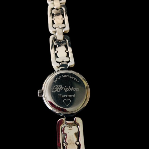 BRIGHTON HARTFORD WATCH ADJUSTABLE BAND NEW BATTERY EXCELLENT CONDITION - Picture 6 of 6
